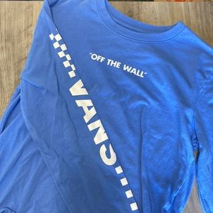 Vans cropped long sleeve tee